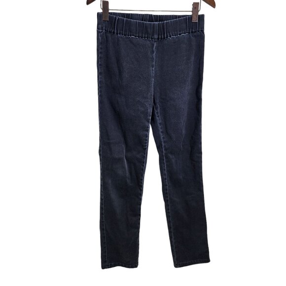Soft Surroundings Pull On Jeans Women's Size Tall‎ Small Vintage Black - Picture 1 of 8